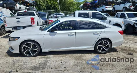 2022 Honda Accord Sport из США, поврежденный, VIN 1HGCV1F36NA016292